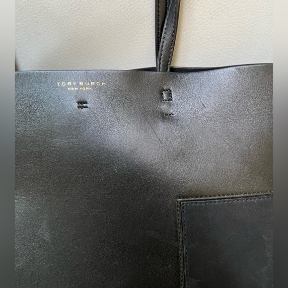 Tory Burch Extra Large Leather & Suede Tote - Picture 8 of 10
